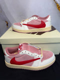Travis Scott x Air Jordan Air 1 Retro Low OG 'Sail Tropical Pink' IQ7604-101